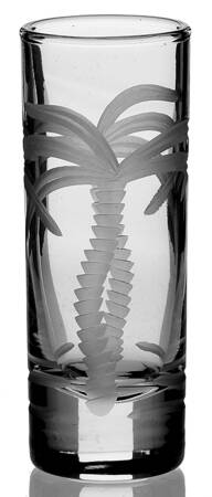 Palm Tree Cordial Glass