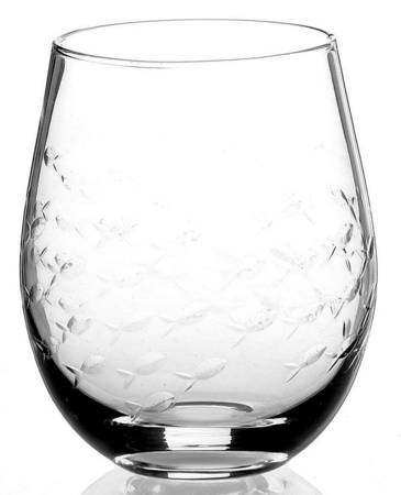 School of Fish Red Flat Red Wine Tumbler