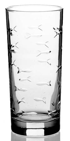 School of Fish Highball Glass
