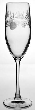 Icy Pine Fluted Champagne