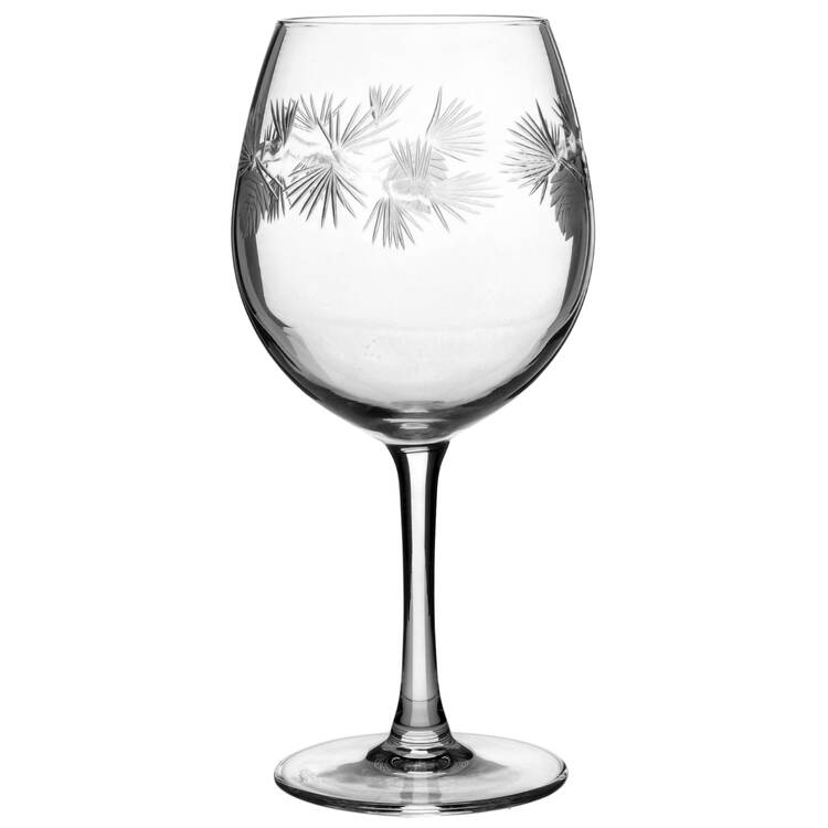 Icy Pine Balloon Wine