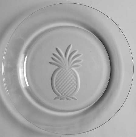 Pineapple Luncheon Plate