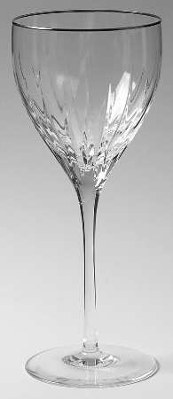 Soho (Platinum Trim) Wine Glass