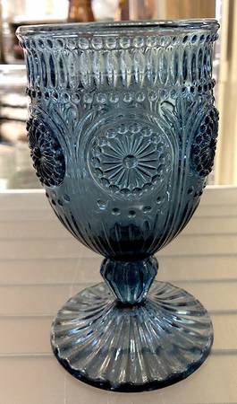 Parisian Blue Water Goblet