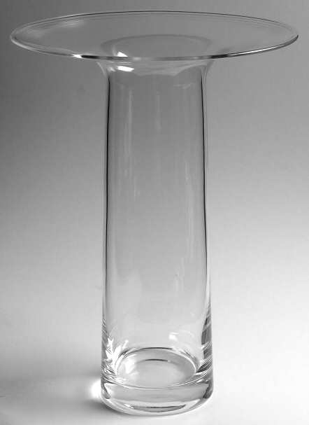 RC70 Clear 14" Flower Vase