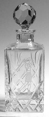 Jardin Square Decanter & Stopper