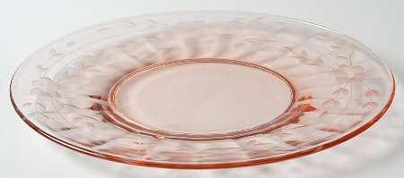 Blanche Pink Luncheon Plate