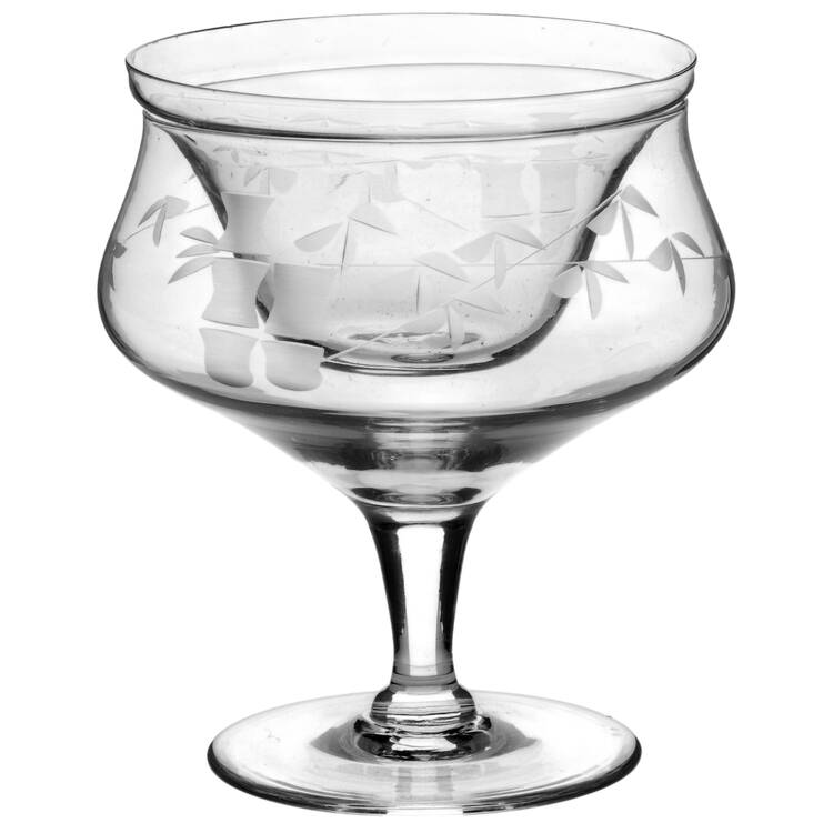 Bamboo (Multisided Stem) Seafood Cocktail & Liner