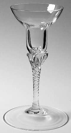 Hawthorne Clear 6" Single Light Candlestick by Sasaki