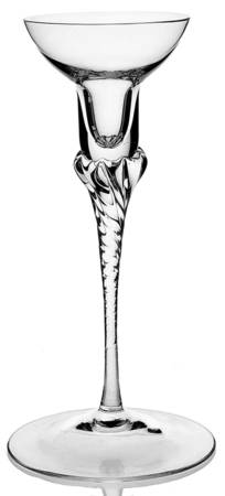 Hawthorne Clear 8" Single Light Candlestick