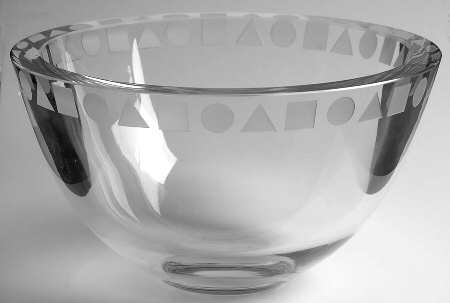 Sengai Clear 8" Round Bowl