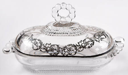 Bridal Lace 1/4 Pound Covered Butter