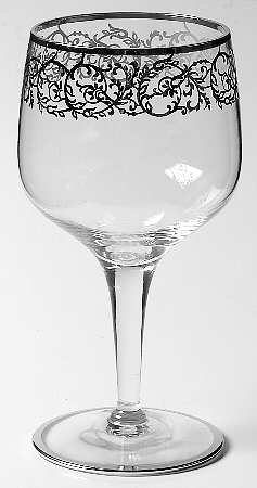 Bridal Lace Wine Glass