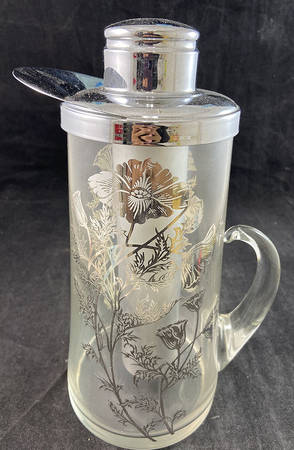 Flanders Clear Cocktail Shaker & Lid
