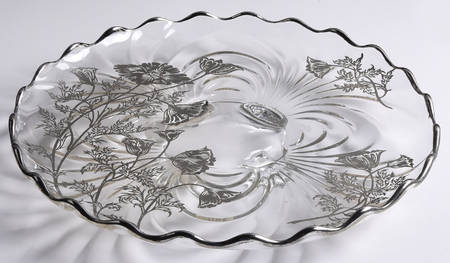 Flanders Clear 11" 4-Toed Cabaret Plate