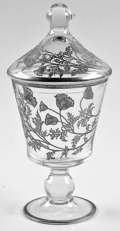 Flanders Clear Candy Jar & Lid