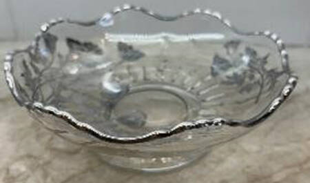 Flanders Clear 6" Cupped Bon Bon