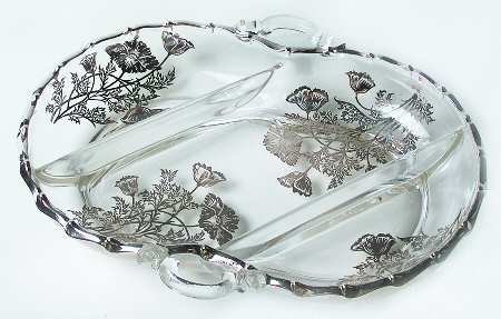 Flanders Clear 6" Oval 3 Part Relish
