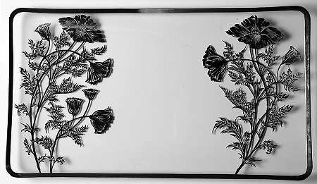Flanders Clear 13" Rectangular Tray