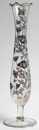 Flanders Clear 10" Bud Vase