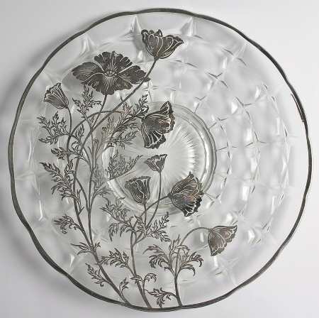 Flanders Clear 13" Torte Plate