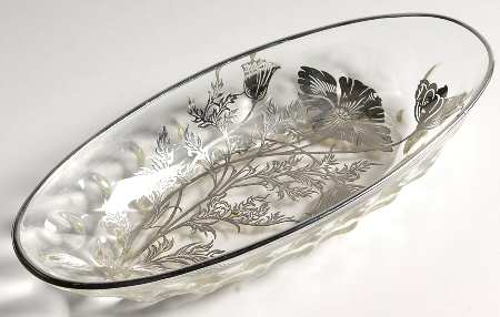 Flanders Clear 10" Oval Relish