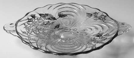 Flanders Clear Footed Plate