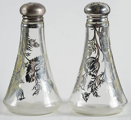 Flanders Clear Shaker Set w/Metal Lids