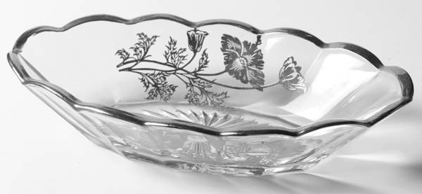 Flanders Clear 9" Oval Relish