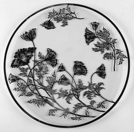 Flanders Clear 13" Torte Plate