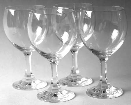 Banquet (Multisided Stem) Water Goblet - Set of 4