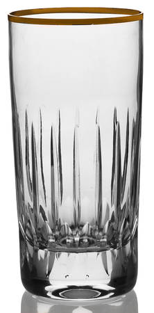 Carlton Gold Highball Glass