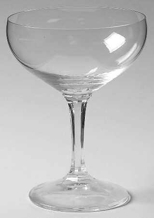 Meran Clear Champagne/Tall Sherbet