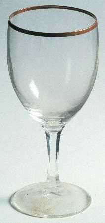 Meran Gold Water Goblet