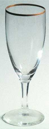Meran Gold Fluted Champagne