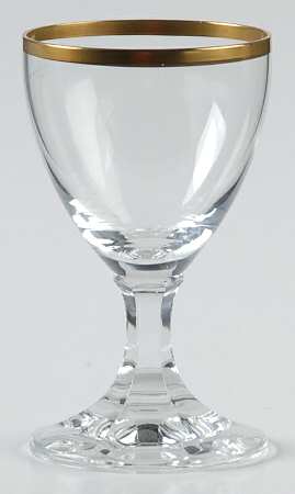 Neckar (Gold Trim) Cordial Glass