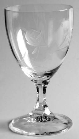 Neckar (Rose Cut 2566, No Trim) Wine Glass
