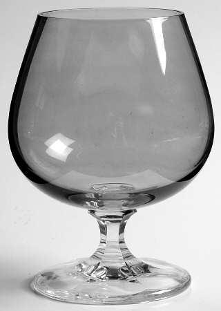 Neckar Smoke (Iridescent) Small Brandy Glass