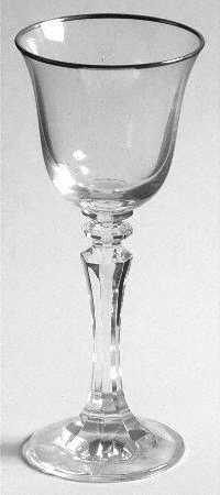 Pageant Cordial Glass