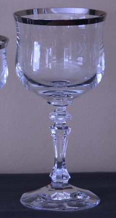 Silver Jubilee Wine Glass