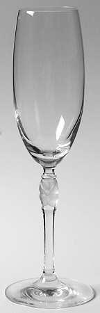 Viva Satin Fluted Champagne