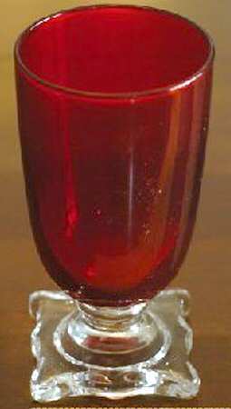 903 Ruby Footed Tumbler