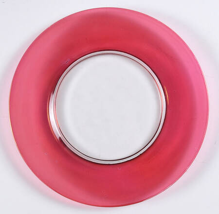 993-Cranberry Flash 8" Salad Plate