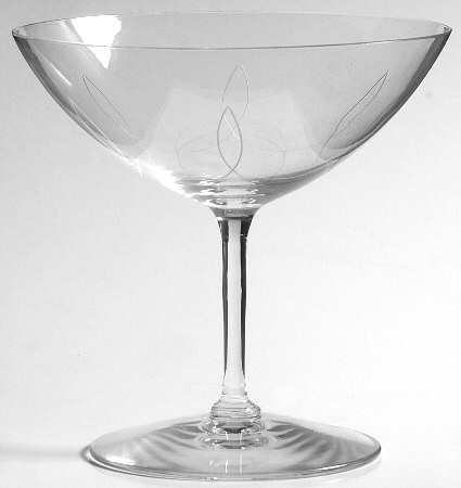 Ballet (Stem 405, Cut 1049) Champagne/Tall Sherbet