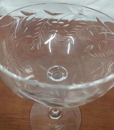 Cut 371 Champagne/Tall Sherbet