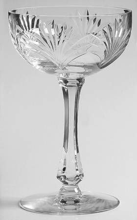 Cut 739 Champagne/Tall Sherbet