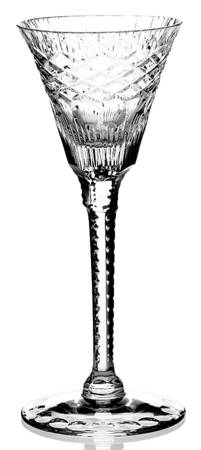 Cut 846 (Dots on Foot) Cordial Glass
