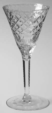 Cut 846 (Dots on Foot) Wine Glass