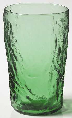 Driftwood Apple Green Flat Juice Glass
