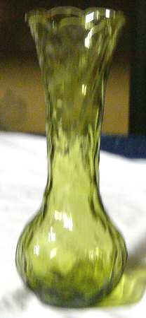 Driftwood Avocado Green 7" Bud Vase